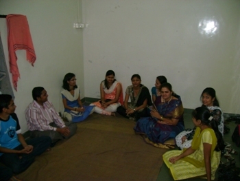 Chatting with the youth